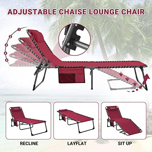 KingCamp Lounge Chair Outdoor - Image 4