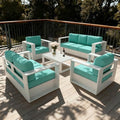 5 Piece Oversized Aluminum Outdoor Furniture Set by LayinSun