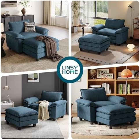 LINSY HOME Cloud Sofa Accent Chair - Image 6