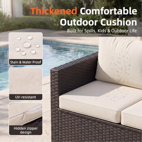 LazySunsets 1-Piece Outdoor Patio Furniture Set - Image 6