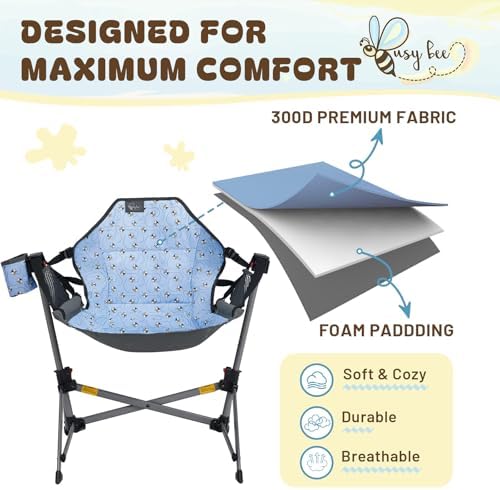 BusyBee Kids Hammock Camping Chair - Image 4