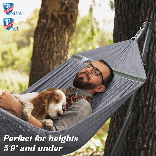 Tranquillo Uniki Hammock Stand, Revolutionary Design No Screws Needed - Image 5