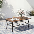 ALAULM Outdoor Coffee Table, All-Weather Coffee Table by ALAULM