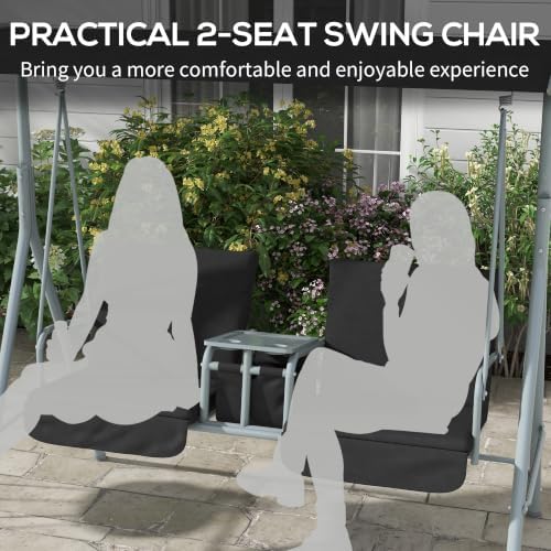 Outsunny 2 Person Porch Swing - Image 6