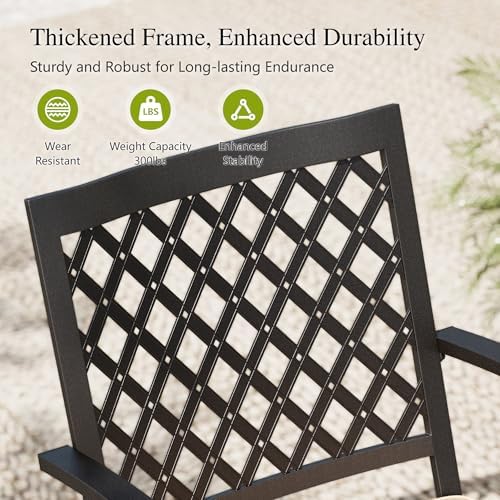 Sophia & William 7 Pc Round Outdoor Dining Set - Image 5