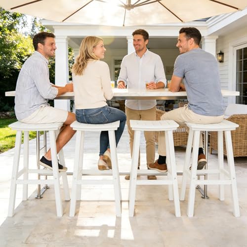 Outdoor Bar Stools Set of 4 - Image 2
