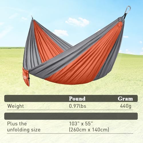 Forbidden Road Camping Hammock 400lbs Capacity Portable Hammock - Image 5