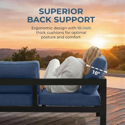 Solaste Aluminum Patio Furniture Set - Image 3