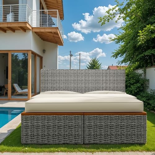 Flamaker Outdoor Rattan Daybed - Image 4