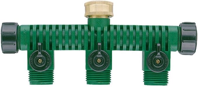 Orbit 62009 3-Way Plastic Hose Faucet Valve Manifold