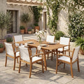 7-Piece Outdoor Patio Dining Set w/Umbrella Hole by SUNSITT%7CPerfectYourOutdoorLiving