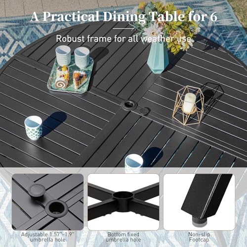 7pc Patio Dining Set - Image 6