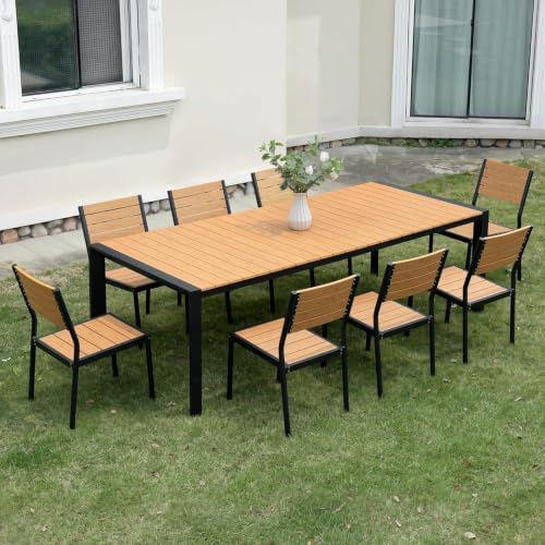 Crestlive Outdoor Dining Table for 8 - Image 2