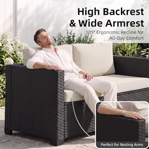 LazySunsets 1-Piece Outdoor Patio Furniture Set - Image 4