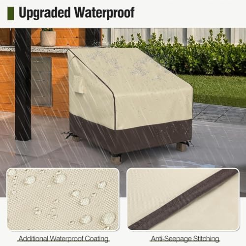 MR. COVER Patio Chair Covers Waterproof, Outdoor Furniture Covers - Image 5
