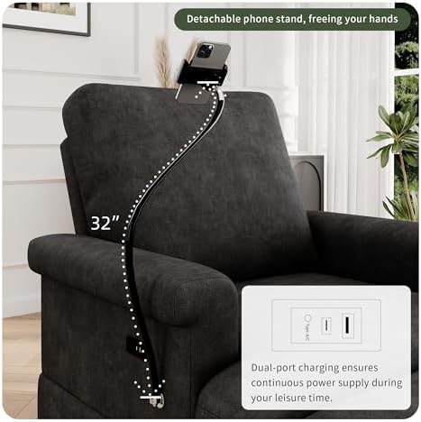 EJUNQ 77.4" Oversized Chaise Lounge Chair - Image 4