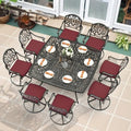 9-Piece Outdoor Patio Dining Set by MEETWARM