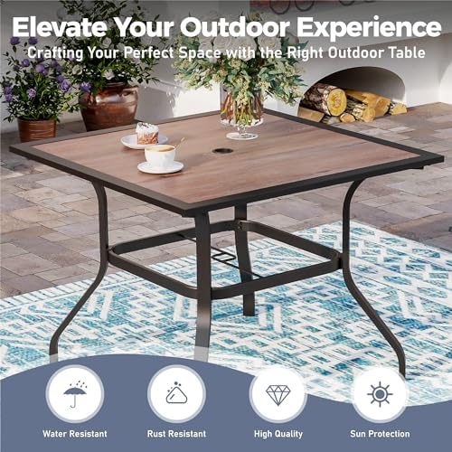 Patio Dining Set for 4 - Image 4
