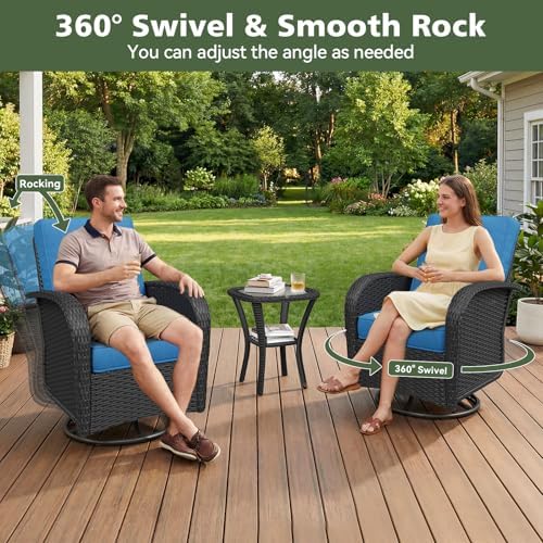 Aoxun 11 Piece Outdoor Patio Furniture Set - Image 3