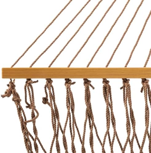 Original Pawleys Island Deluxe Antique Brown DuraCord Rope Hammock – 13 ft. x - Image 5