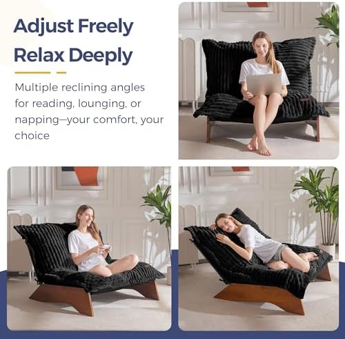 MAXYOYO Adjustable Living Room Chair, 3-Position Bean Bag Chair - Image 4
