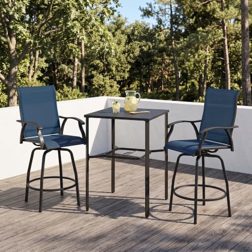 NUU GARDEN 3-Piece Patio Bar Set by NUUGARDENCORPORATION