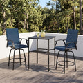 NUU GARDEN 3-Piece Patio Bar Set by NUUGARDENCORPORATION
