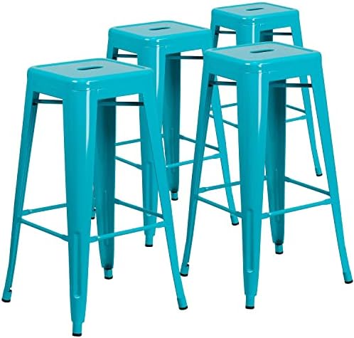 Flash Furniture 30 in Indoor/Outdoor Backless Barstool by FlashFurniture