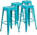 Flash Furniture 30 in Indoor/Outdoor Backless Barstool by FlashFurniture