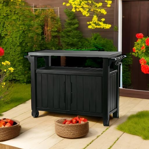 Keter Unity XL Outdoor Entertainment Cart - Image 5