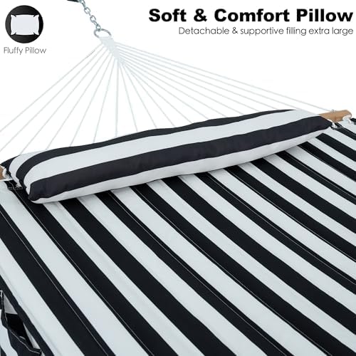 GAFETE 12ft 2 Person Hammock for Outside - Image 4