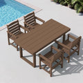 SERWALL HDPE Outdoor Dining Set by SERWALL