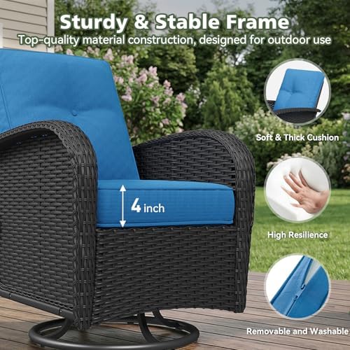 Aoxun 11 Piece Outdoor Patio Furniture Set - Image 4