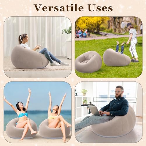 Realspring Inflatable Bean Bag Chairs - Image 7