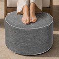 Outdoor Ottomans for Patio Pouf Waterproof Ottoman Foot Rest for Outdoor by Beawelkomjo