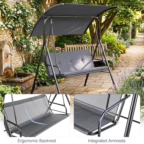 Tangkula 2 Person Porch Swing - Image 5