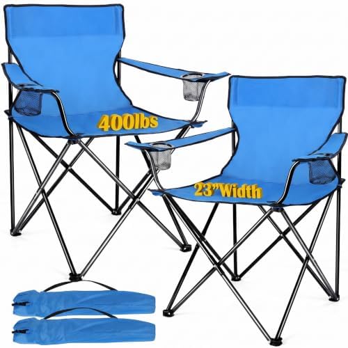 Joyfair Camping Chairs for Adult, Large Folding Lawn Chair by Joyfair