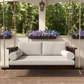 The Madison Steel Daybed Porch Swing by LiveCasual