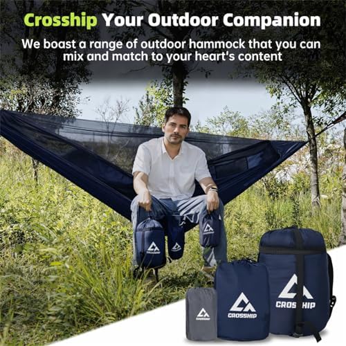 Camping Hammock with Mosquito Net - Image 6