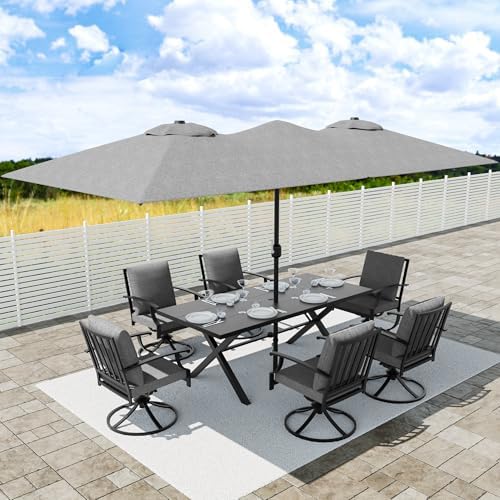 8 PCS Outdoor Patio Dining Set by RTDTD