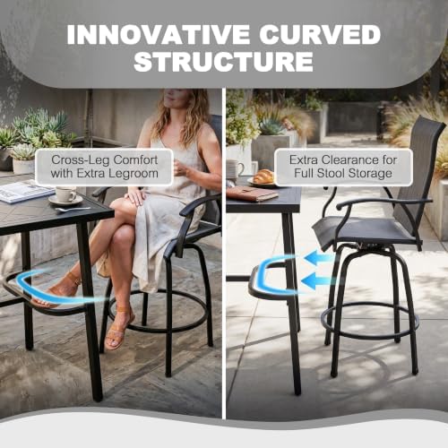 NUU GARDEN Outdoor 7-Piece Bar Set - Image 5