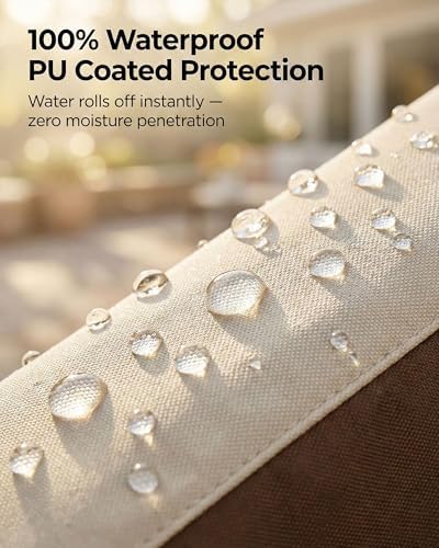 3-Piece Patio Bistro Furniture Cover Set, Heavy-Duty 600D Waterproof Outdoor - Image 7