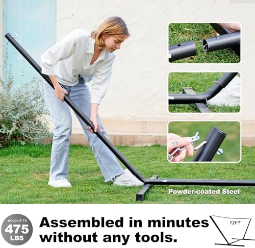 GAFETE 2 Person Hammock with Stand - Image 7