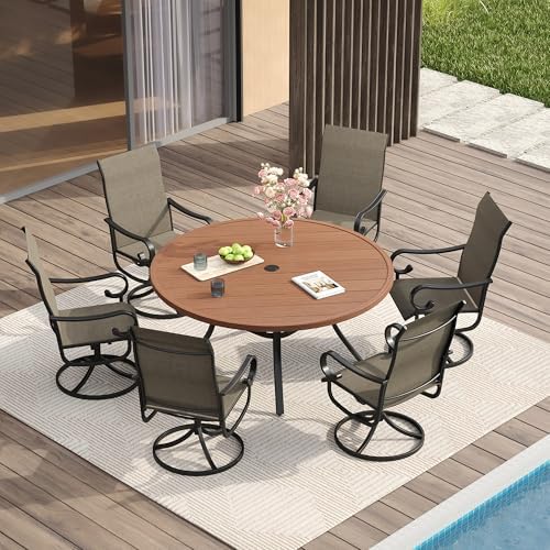 VICLLAX 47.2" Round Patio Table - Image 6