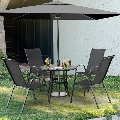 VINGLI Patio Chairs Set of 8 - Image 2