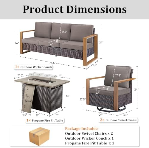 Outdoor Patio Furniture Set - Image 2