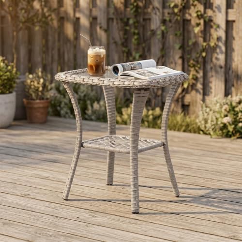 Belord Small Outdoor Side Table by Belord