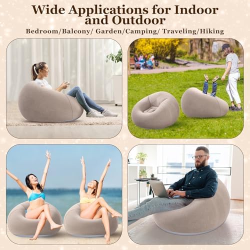 Realspring Inflatable Bean Bag Chairs - Image 4