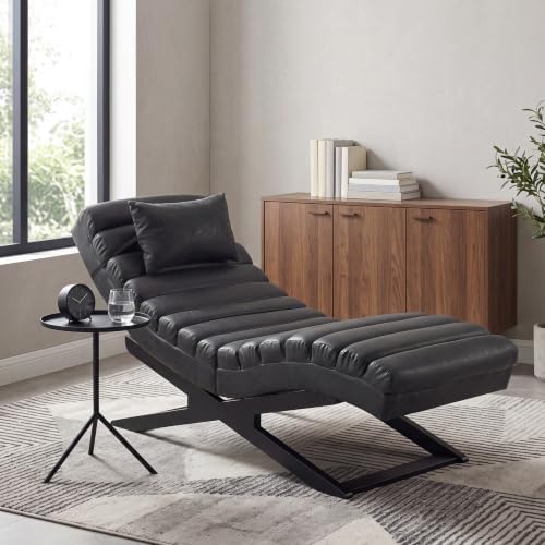 Christopher Knight Home Nani Faux Leather Chaise Lounge Chair Indoor by ChristopherKnightHome