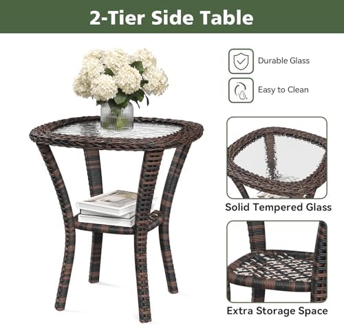 Aoxun 14 Piece Outdoor Patio Furniture Set - Image 7